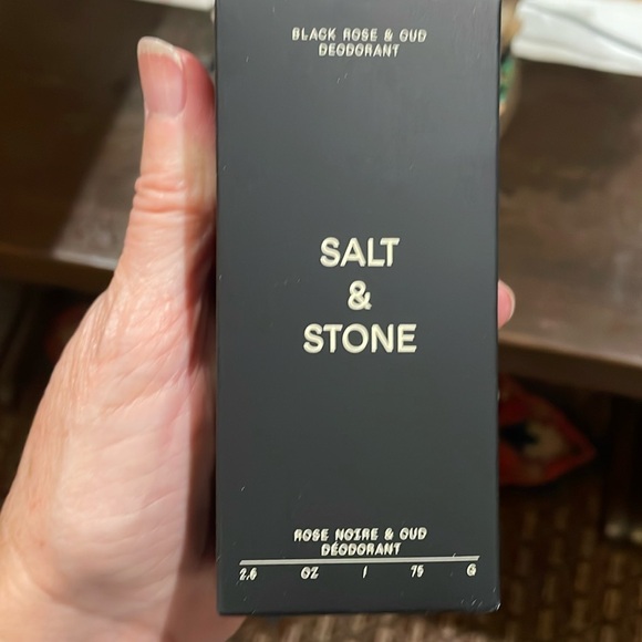 NIB “SALT&STONE ROSE NOIRE & OUD DEODORANT - Picture 2 of 6